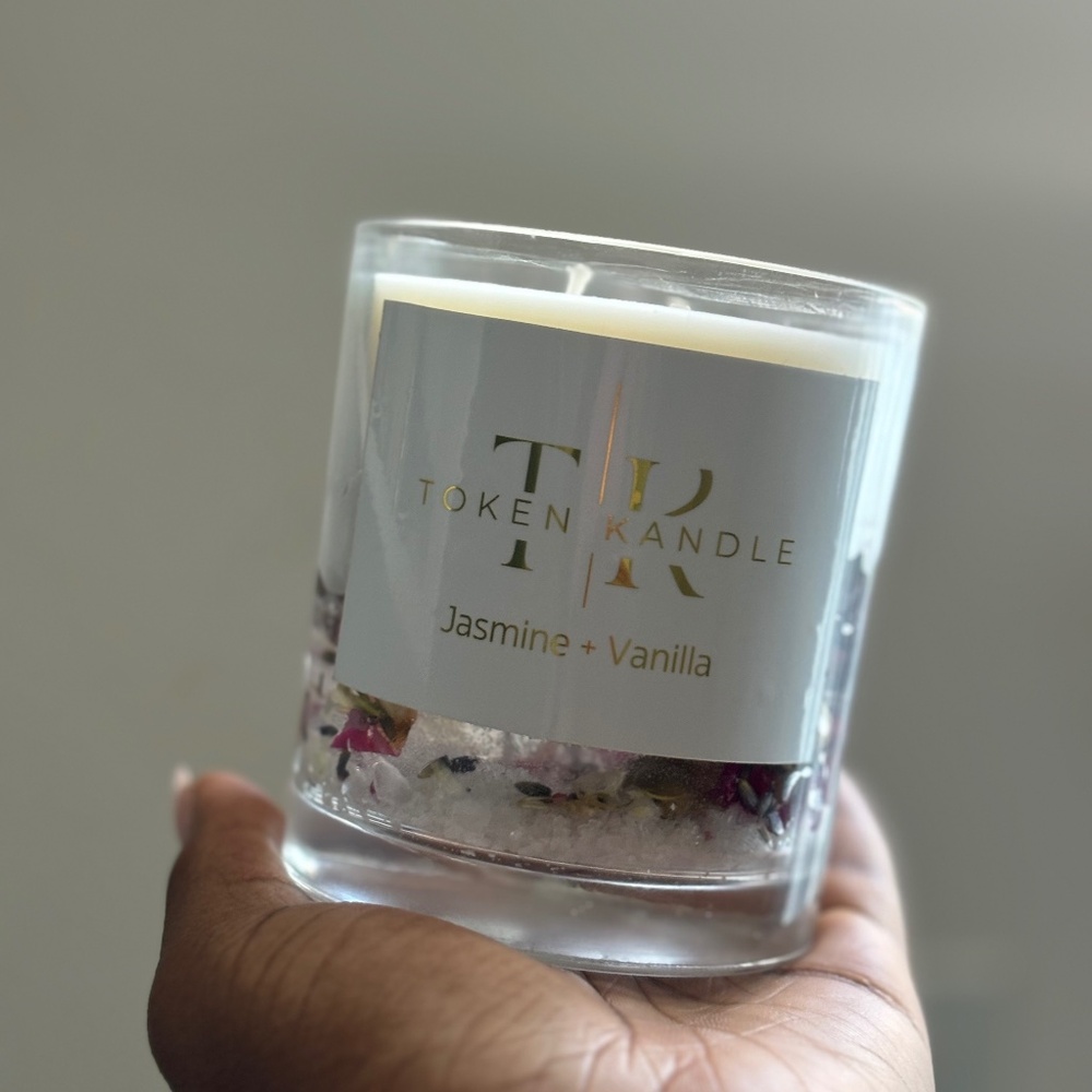 Soy Rose encapsulated candle